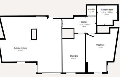 Plan de l’appartement